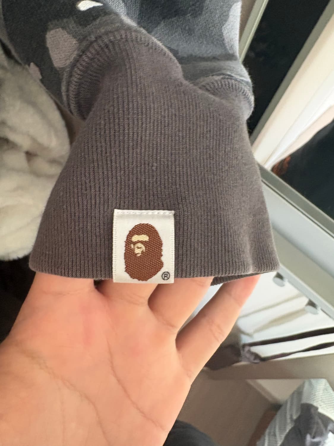 베이프 후드집업 L 그레이 카모 🔥정품🔥 상품이미지6