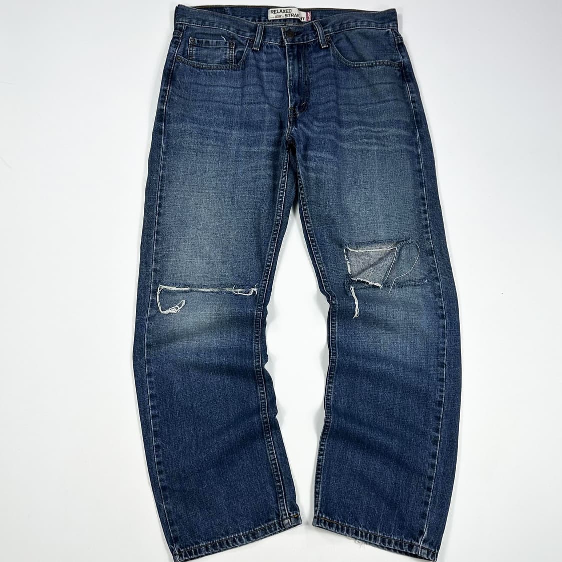 33 리바이스 559 릴렉스드 스트레이트 데미지 데님팬츠 상품이미지2