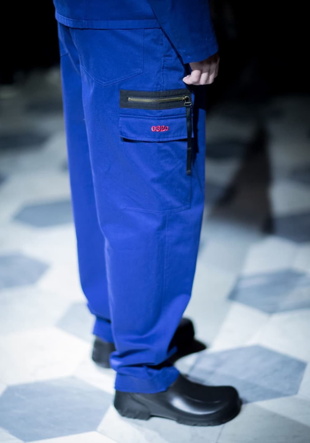 032c x 쉐비뇽 오버사이즈 워크 팬츠 상품이미지1