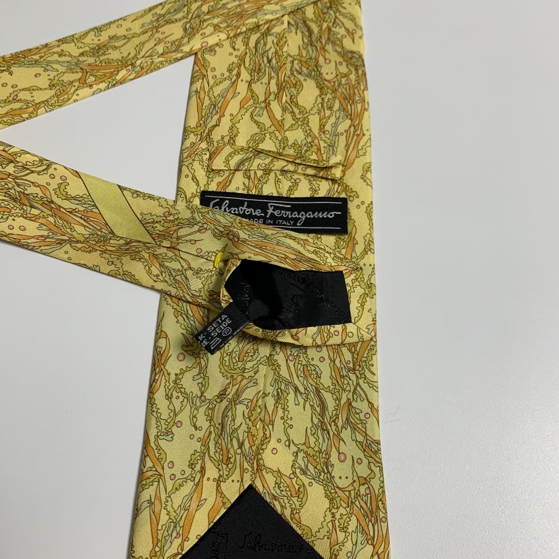 살바토레 페레가모(Ferragamo) 최상급 명품넥타이 기하학적패턴 A+ 상품이미지7