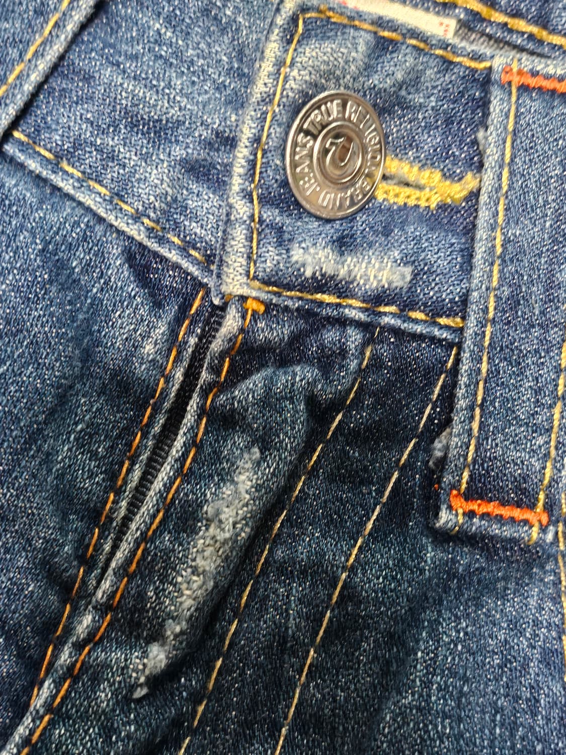 트루 릴리젼 조이 부츠컷 여성 데님팬츠 28-29 상품이미지3