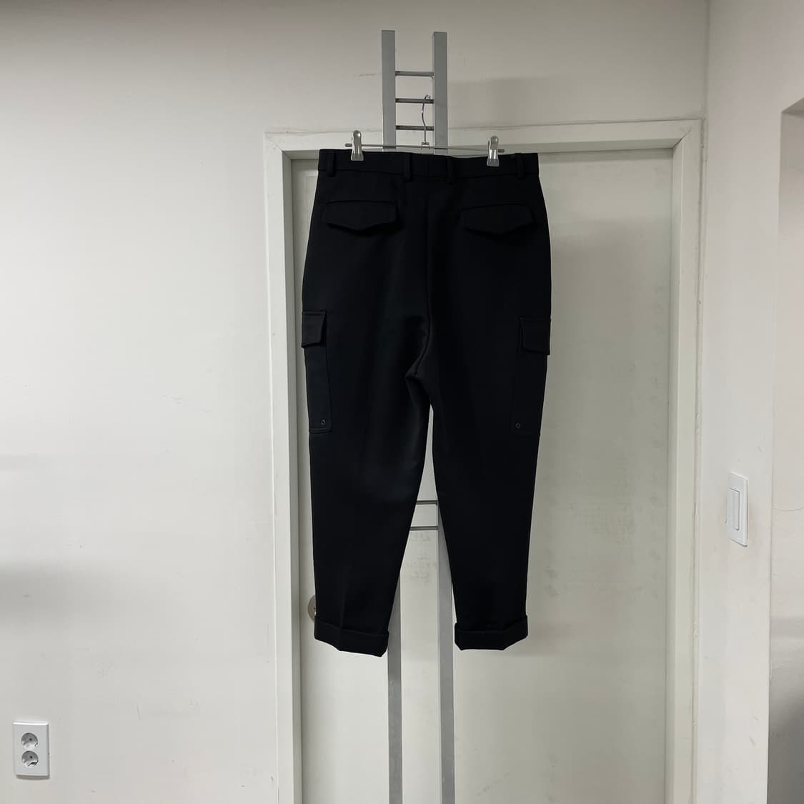 AMI 아미 카고 팬츠 블랙 38 상품이미지3