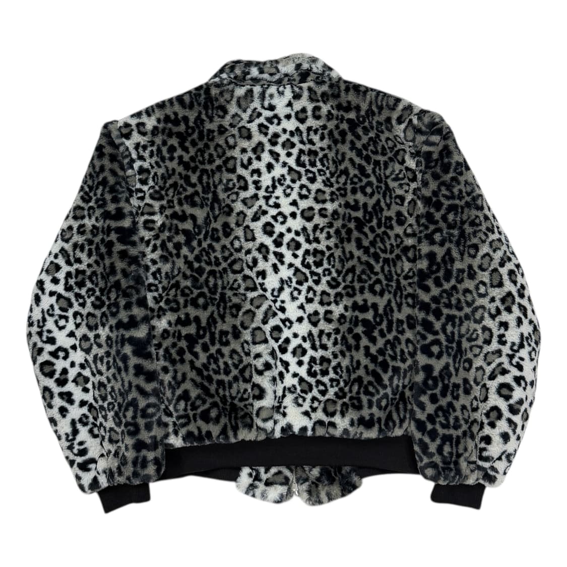 더미스테리어스호텔 레오파드 패디드 퍼 자켓 상품이미지3