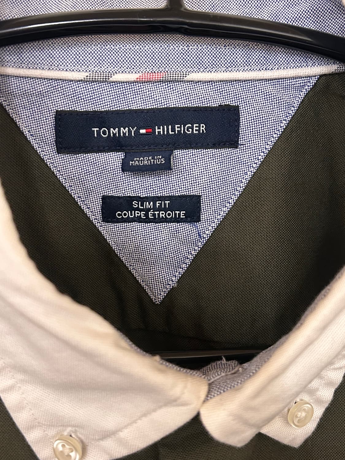 타미힐피거 컬러블록 셔츠 L 상품이미지3