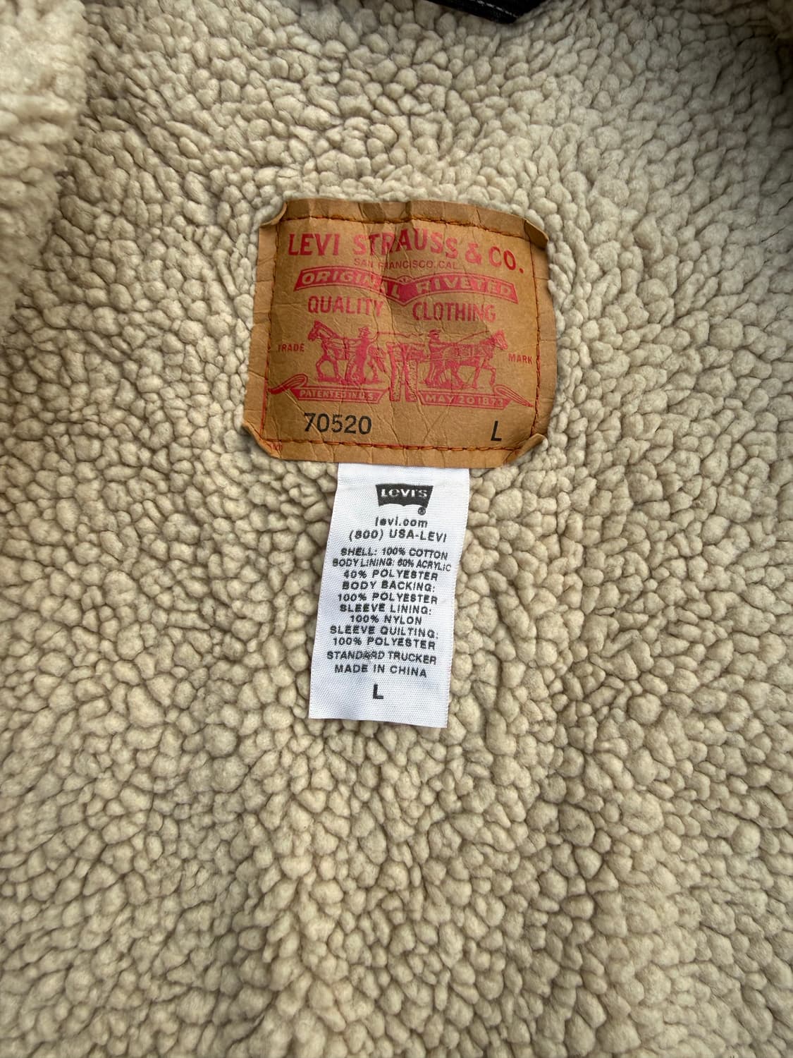 Levis 리바이스 쉐르파 코듀로이 트러커 자켓 상품이미지4