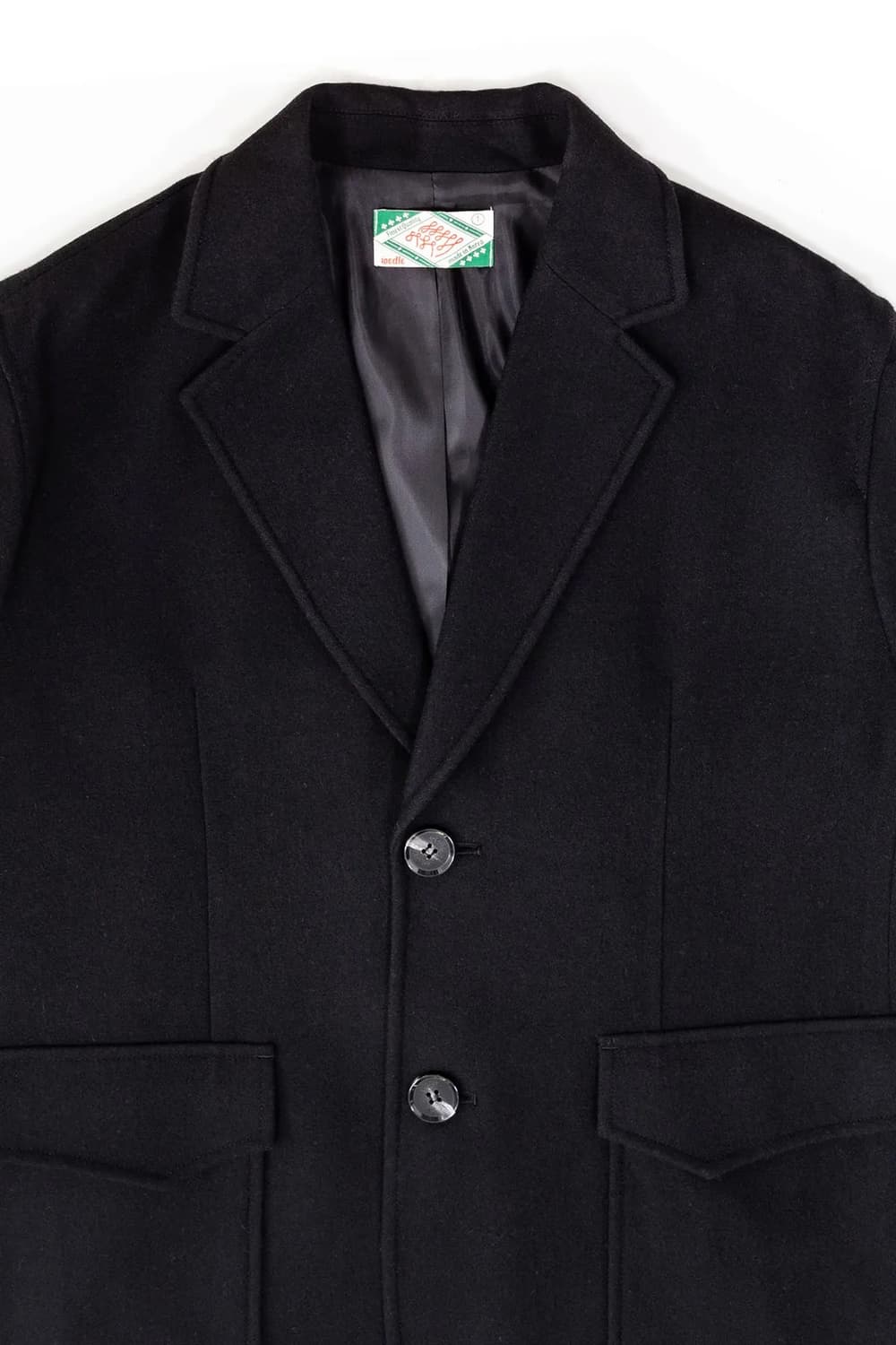 이외들 블랙 울 재킷 1 size 상품이미지5