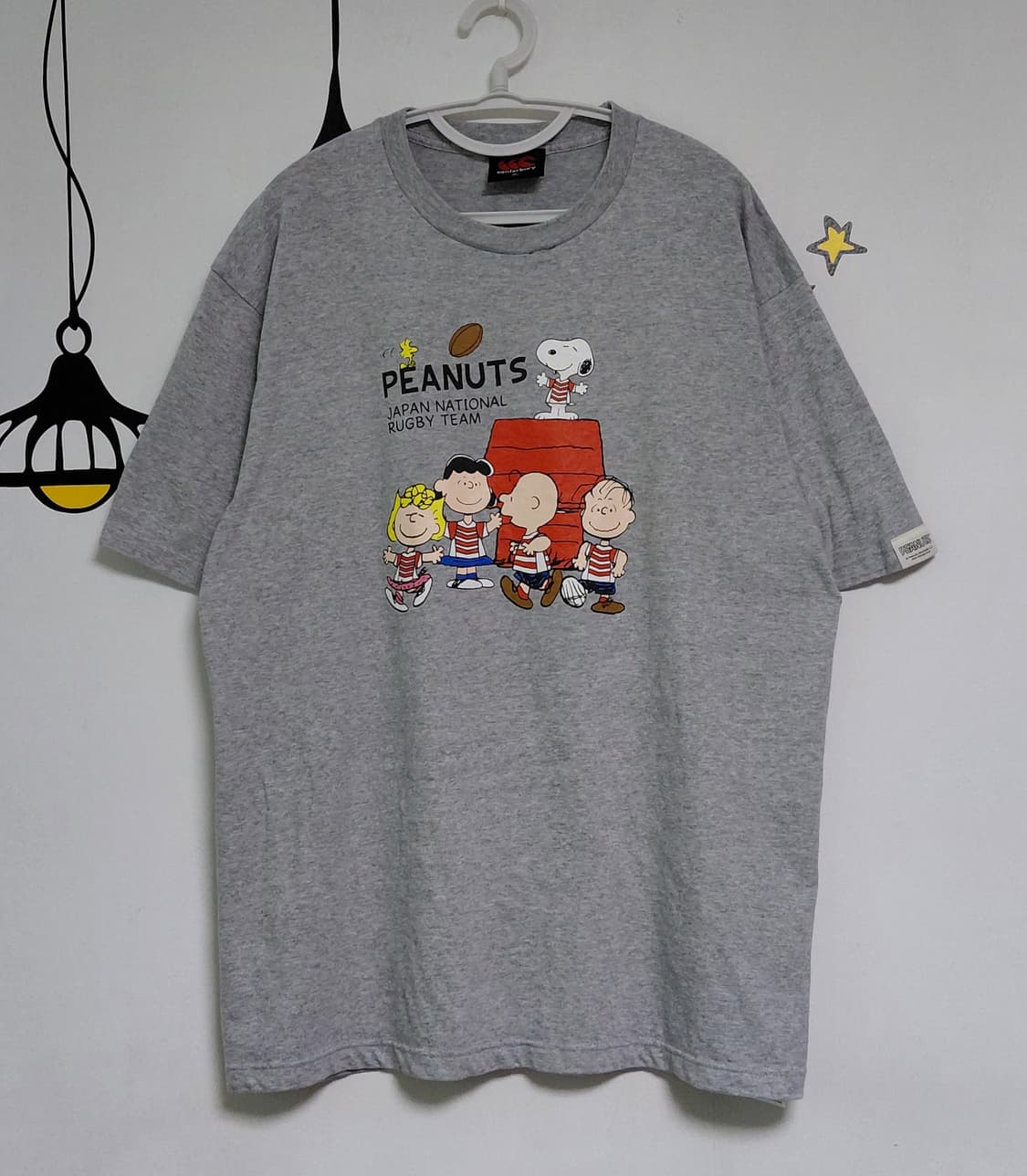 [희귀] Canterbury x Peanuts 일본 럭비 국대 콜라보티 상품이미지1
