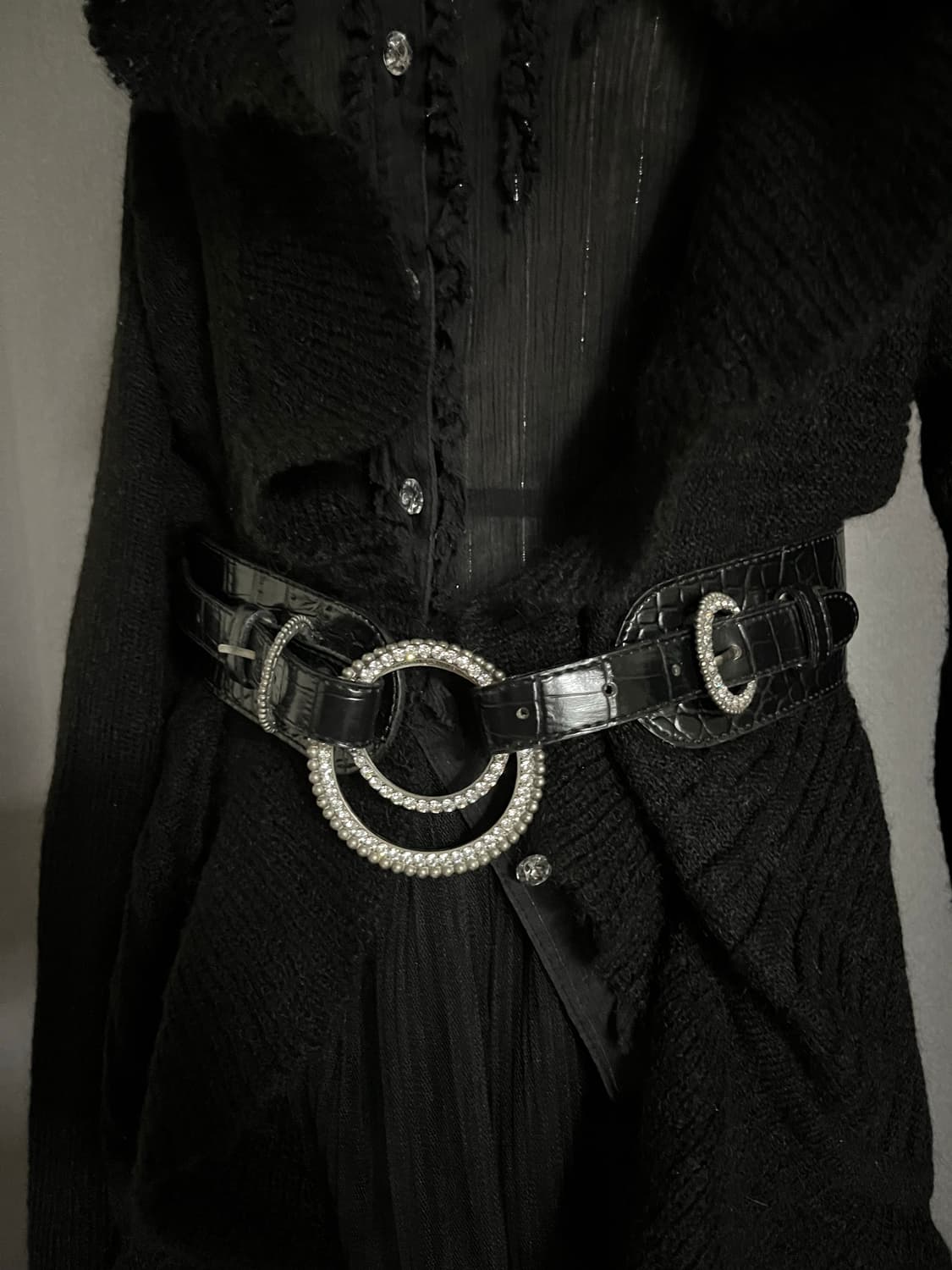 고스 블랙코디세트(세실맥비 셔츠) 상품이미지2