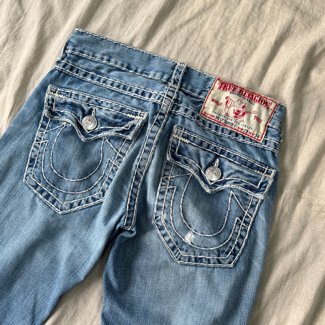 트루릴리전 화이트스티치 부츠컷 데님 29 상품이미지2