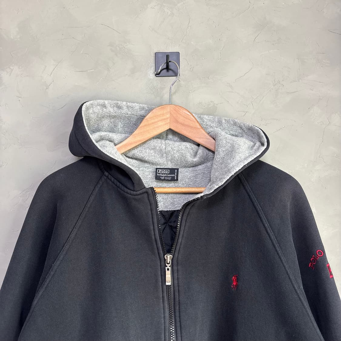 폴로 랄프로렌 누빔 자켓 후드집업 미국판 상품이미지2