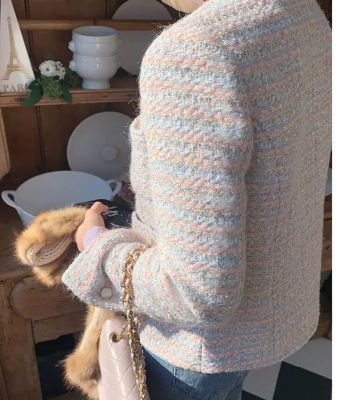 쎄모먼 액트3 트위드 자켓 상품이미지3