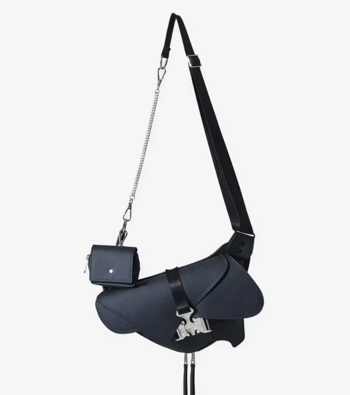 이우가마카라스Triple Covered Crow Buckle Bag 상품이미지4