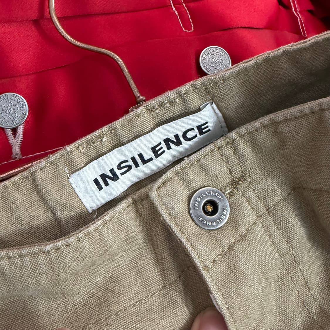 인사일런스 빈티지 컴뱃 카고 팬츠 상품이미지9