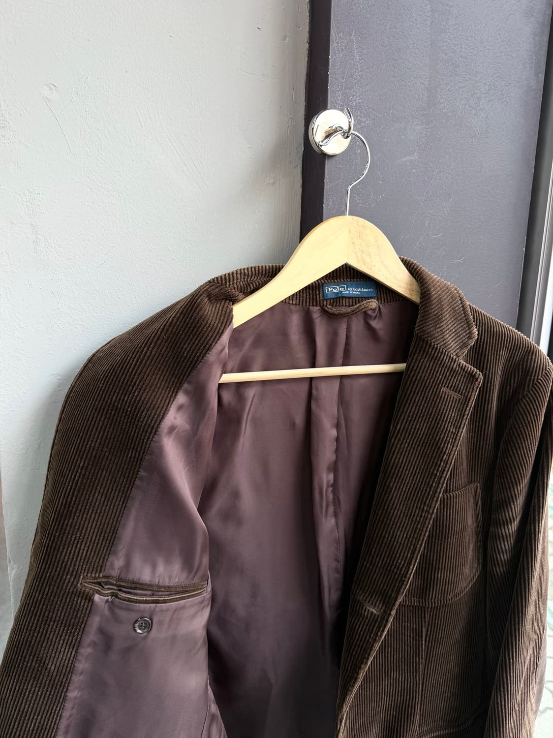 .42R/ 폴로랄프로렌 1999S 코듀로이 엘보패치 자켓 상품이미지5