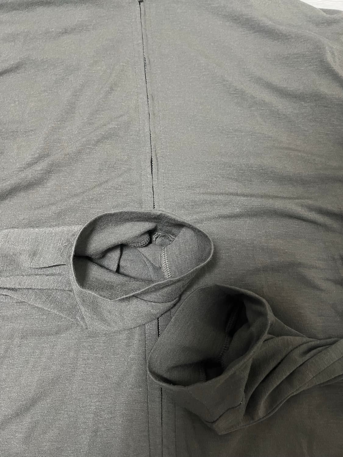 머듈 후드 집업 후디 올리브 4 상품이미지6