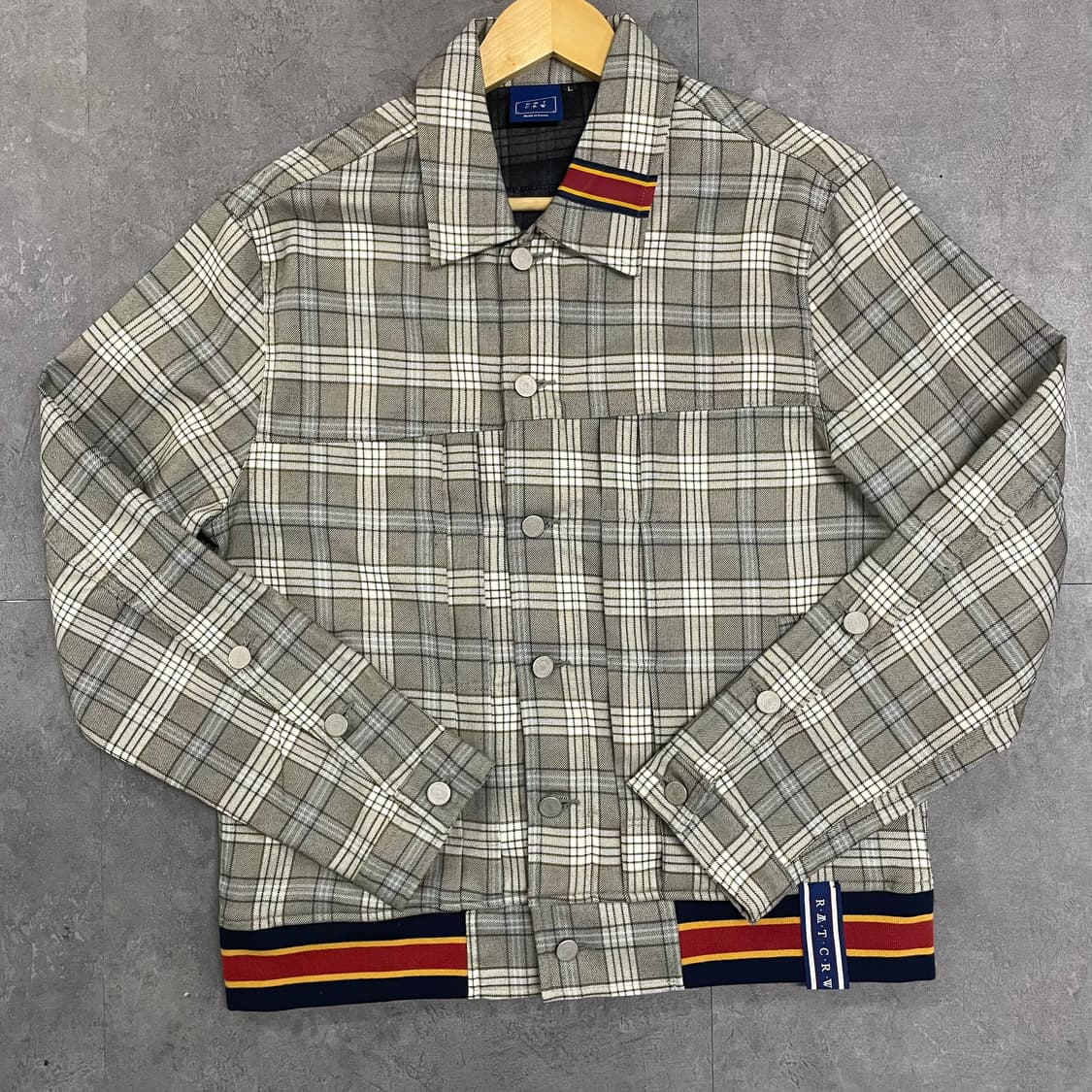 ROMANTIC CROWN 체크 자켓 상품이미지1