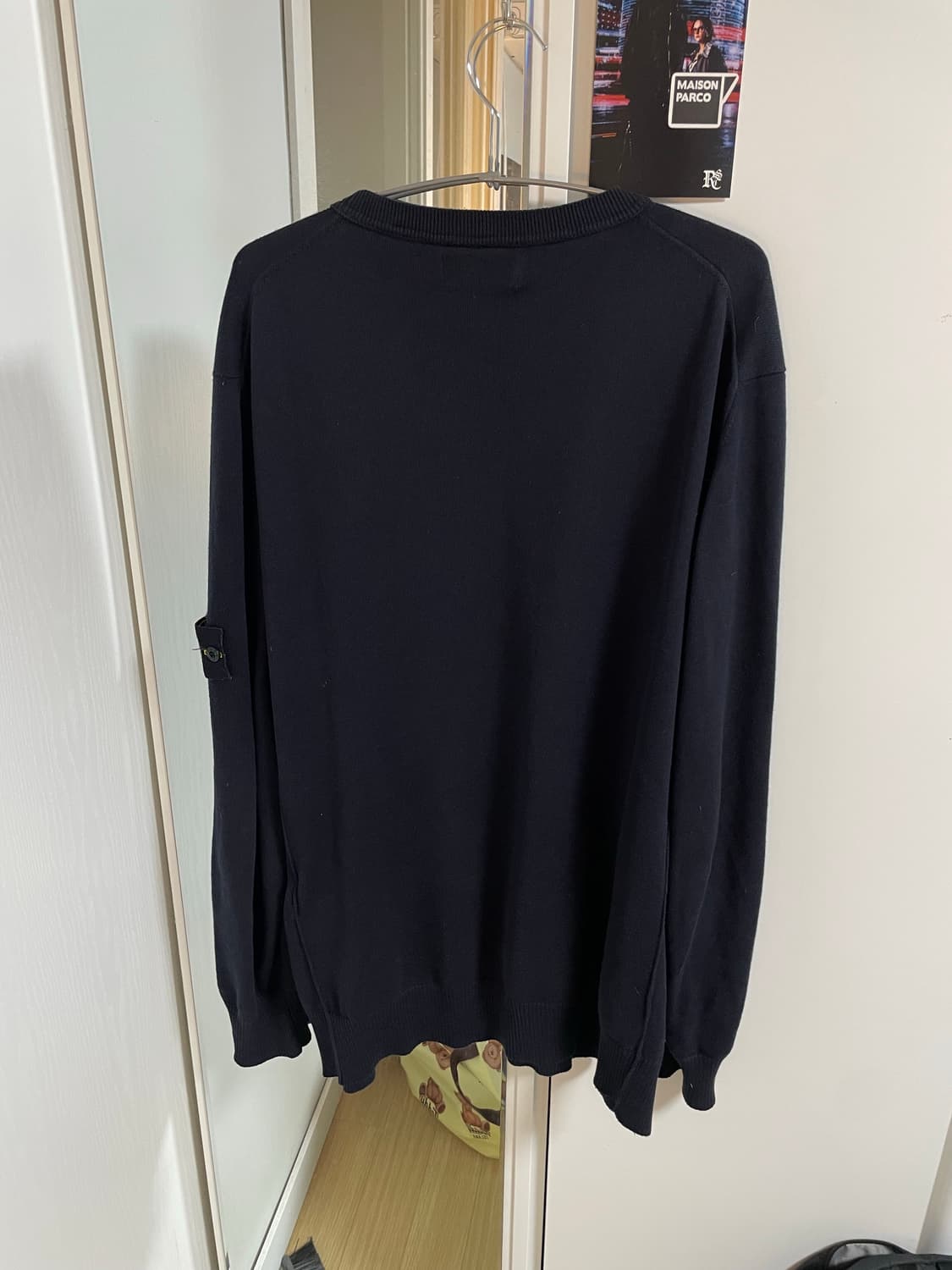 스톤아일랜드 숄더 디테일 크루넥 니트 [XXL] 상품이미지2