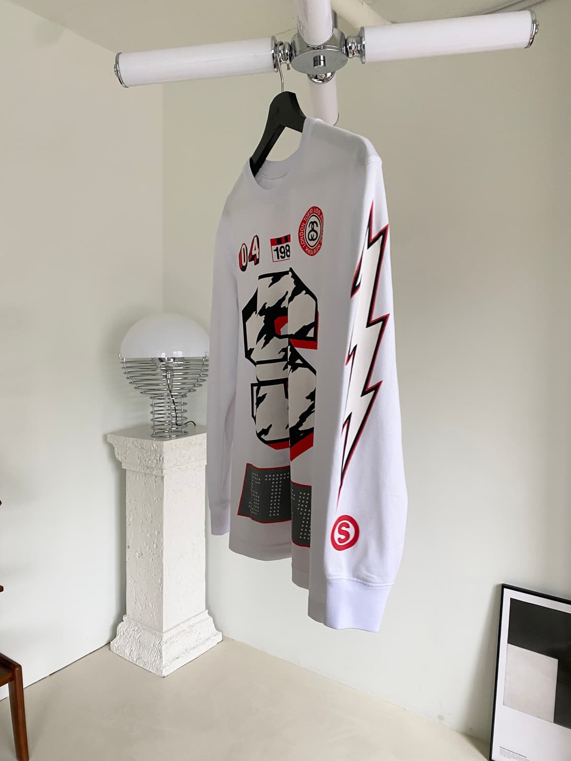 스투시 멀티 그래픽 8볼 매쉬 롱슬리브 상품이미지2