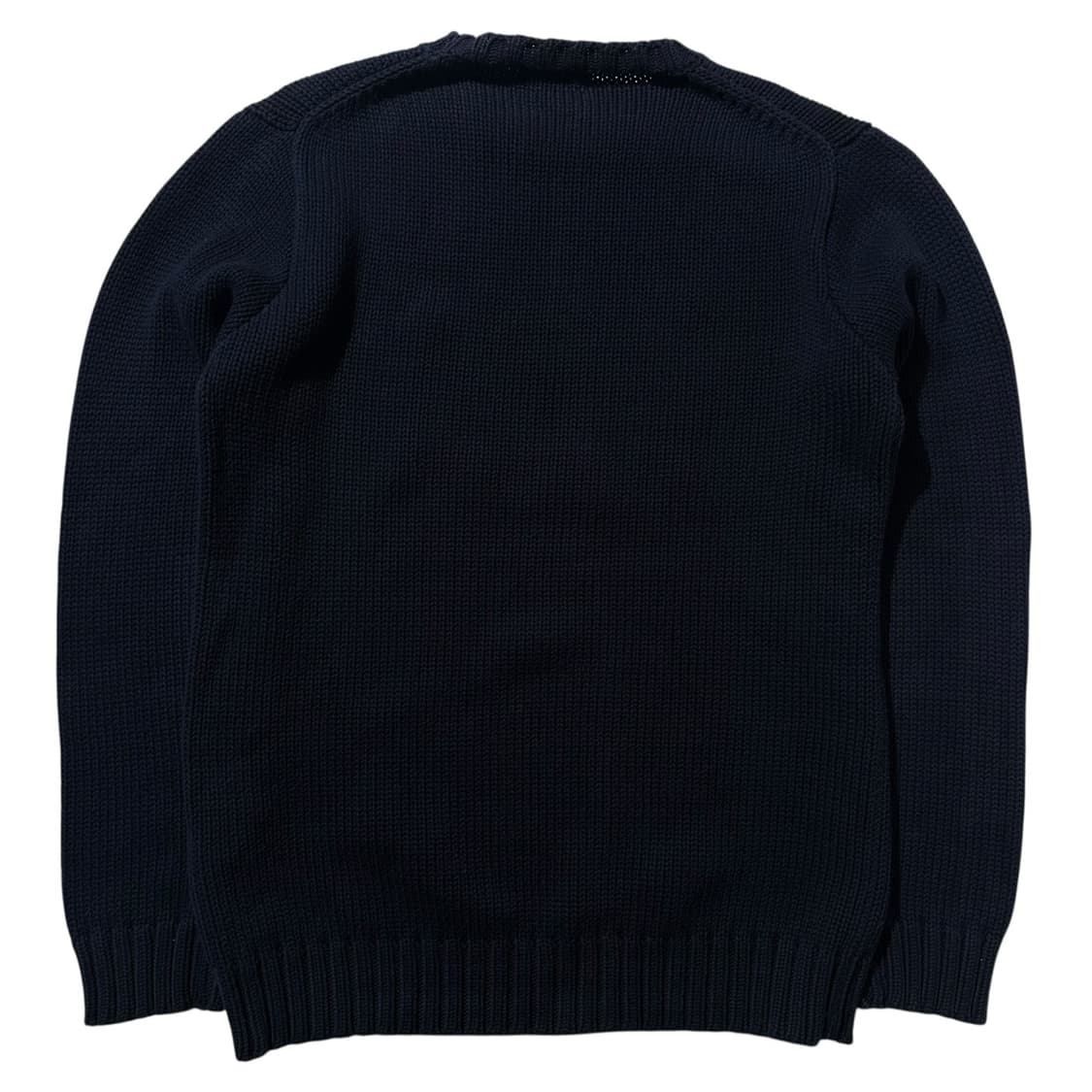 폴로 진스 컴퍼니 랄프로렌 성조기 라운드 니트 네이비 상품이미지2