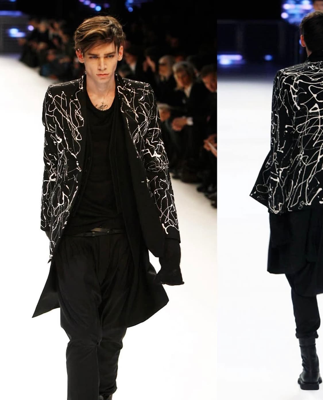 디올옴므 07fw 페인트 블레이저 상품이미지1