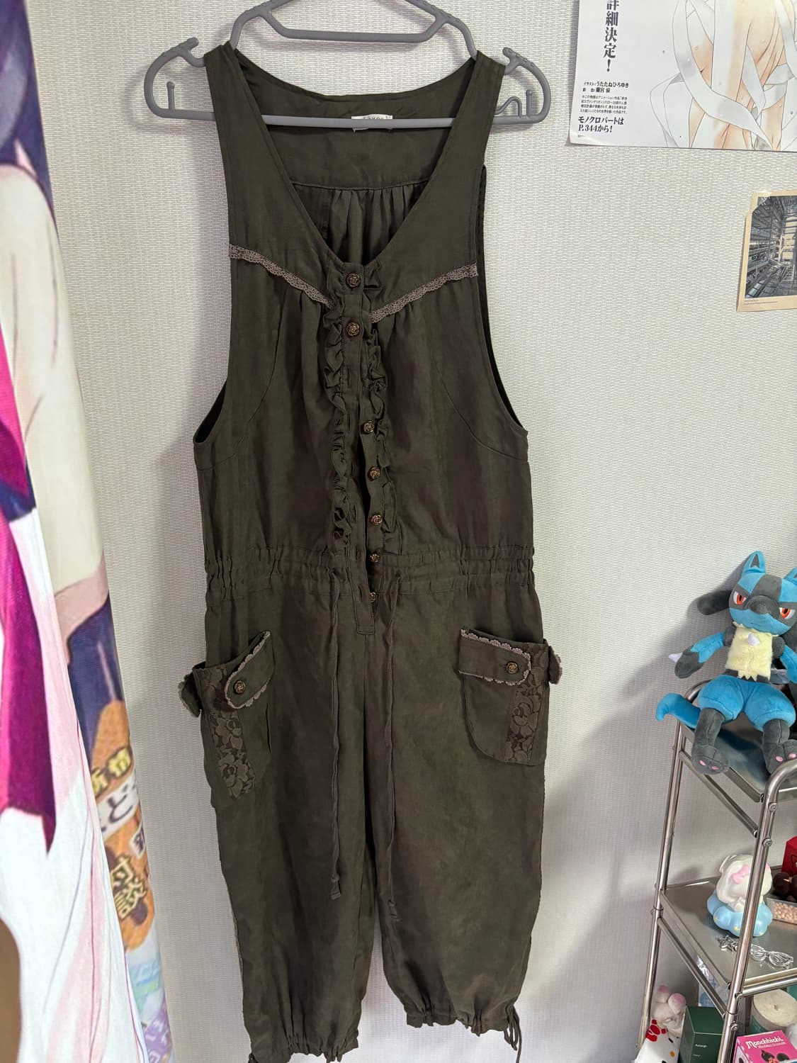 엑시즈팜 프릴 점프수트 상품이미지5