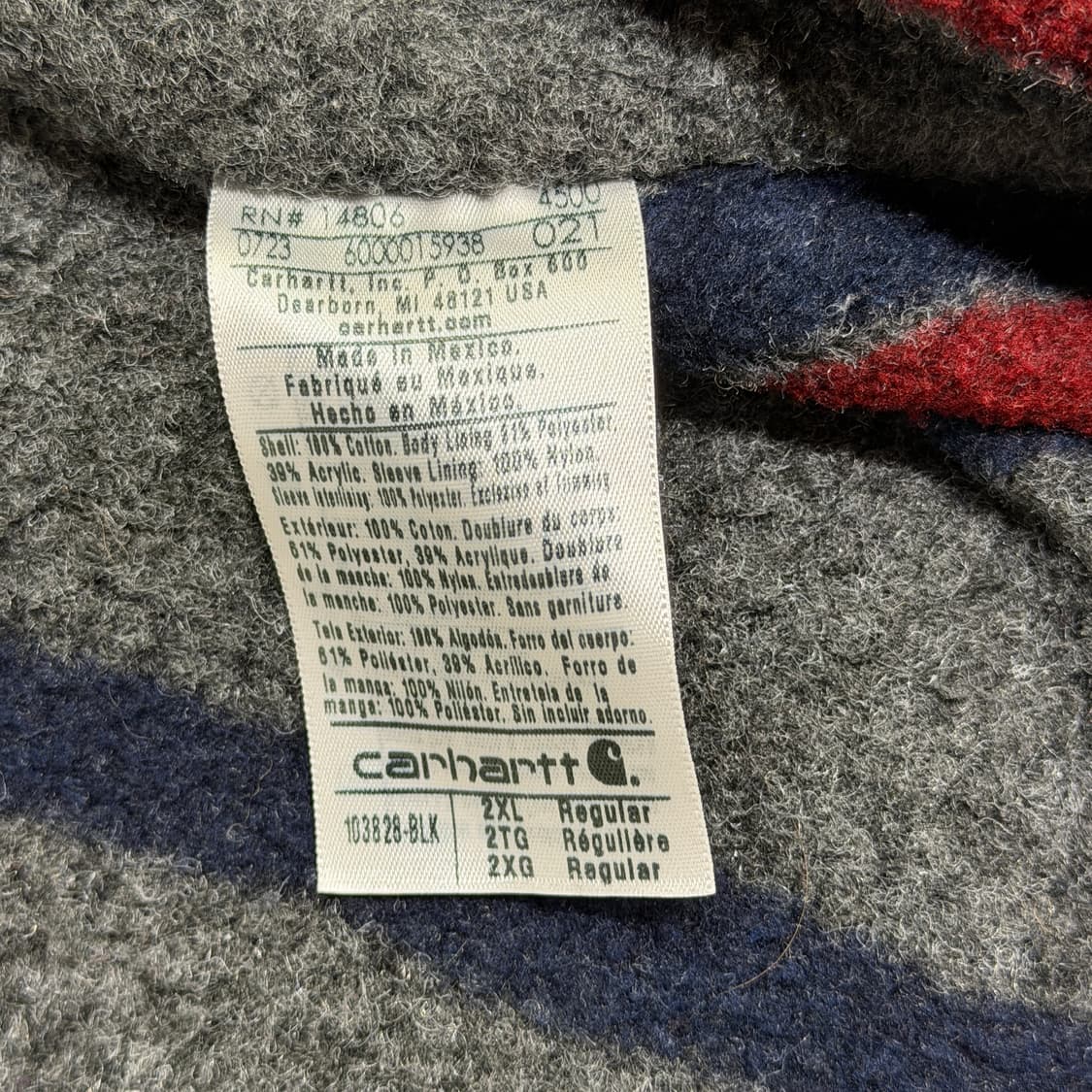 [2XL] 칼하트 디트로이트 자켓 OJ3828 상품이미지10