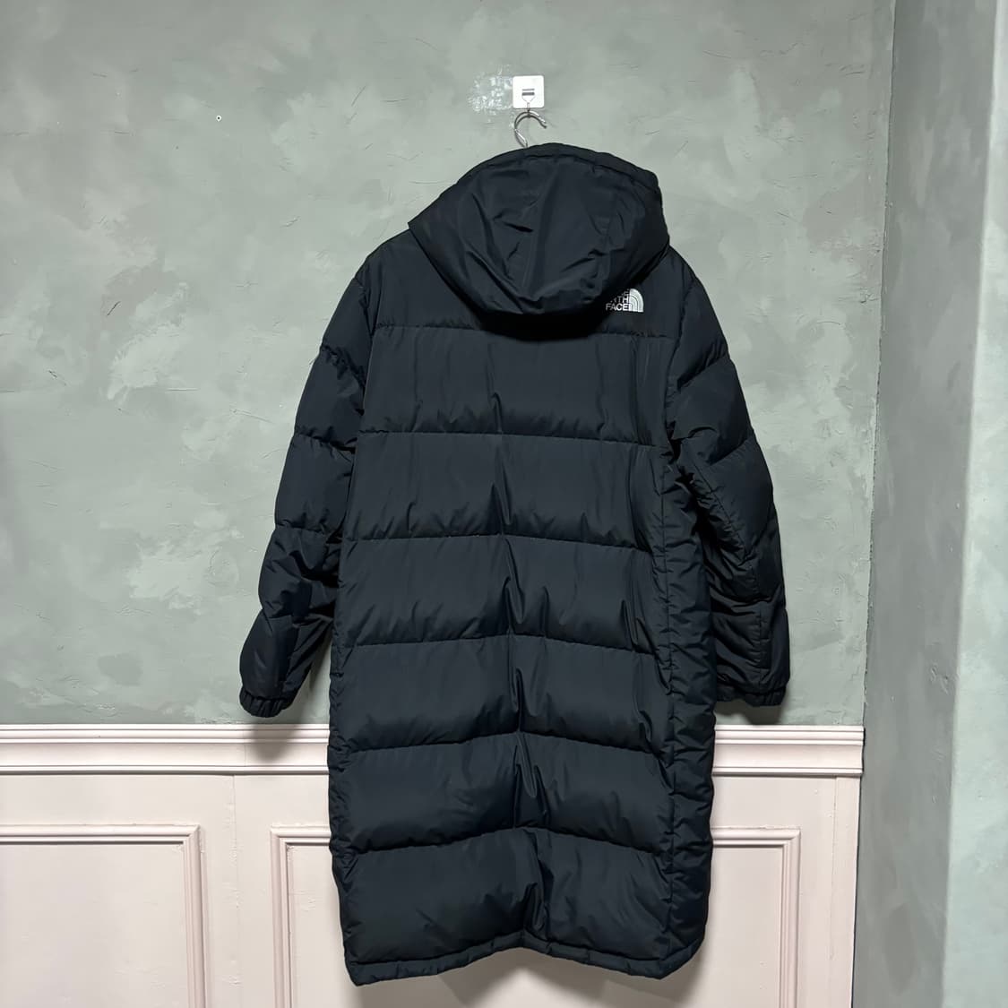 노스페이스 구스다운 롱패딩 블랙 상품이미지4