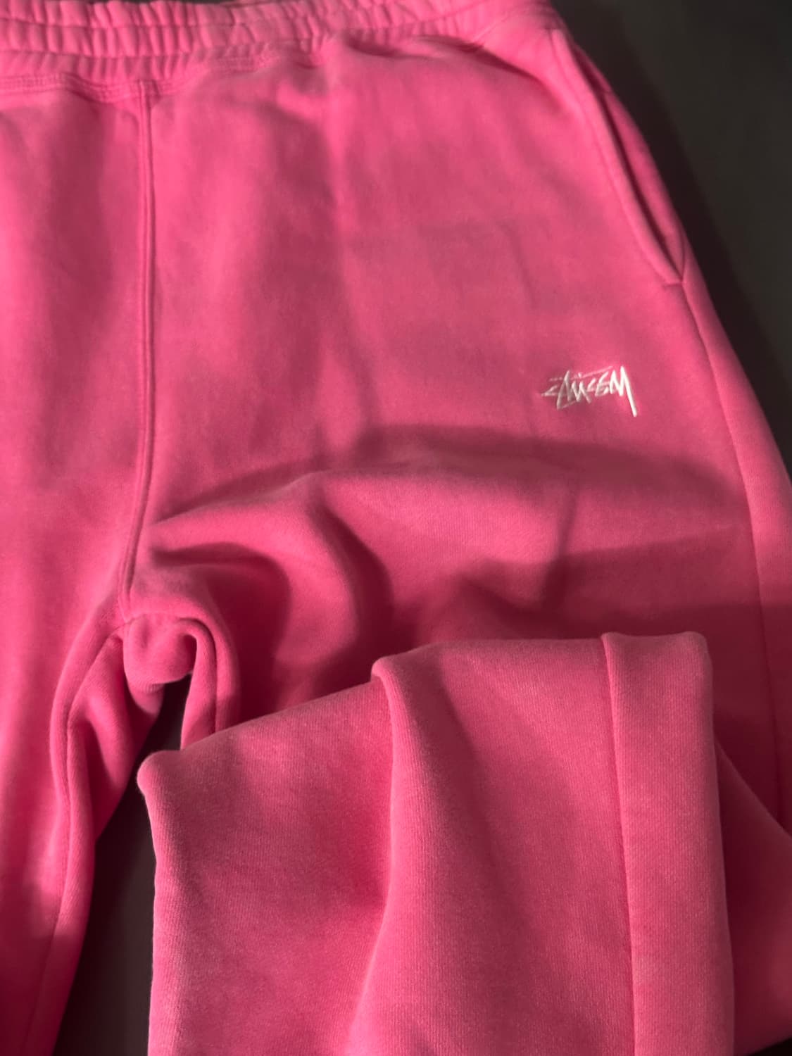 스투시 핑크 스웻팬츠 추리닝 바지 M 사이즈 상품이미지2