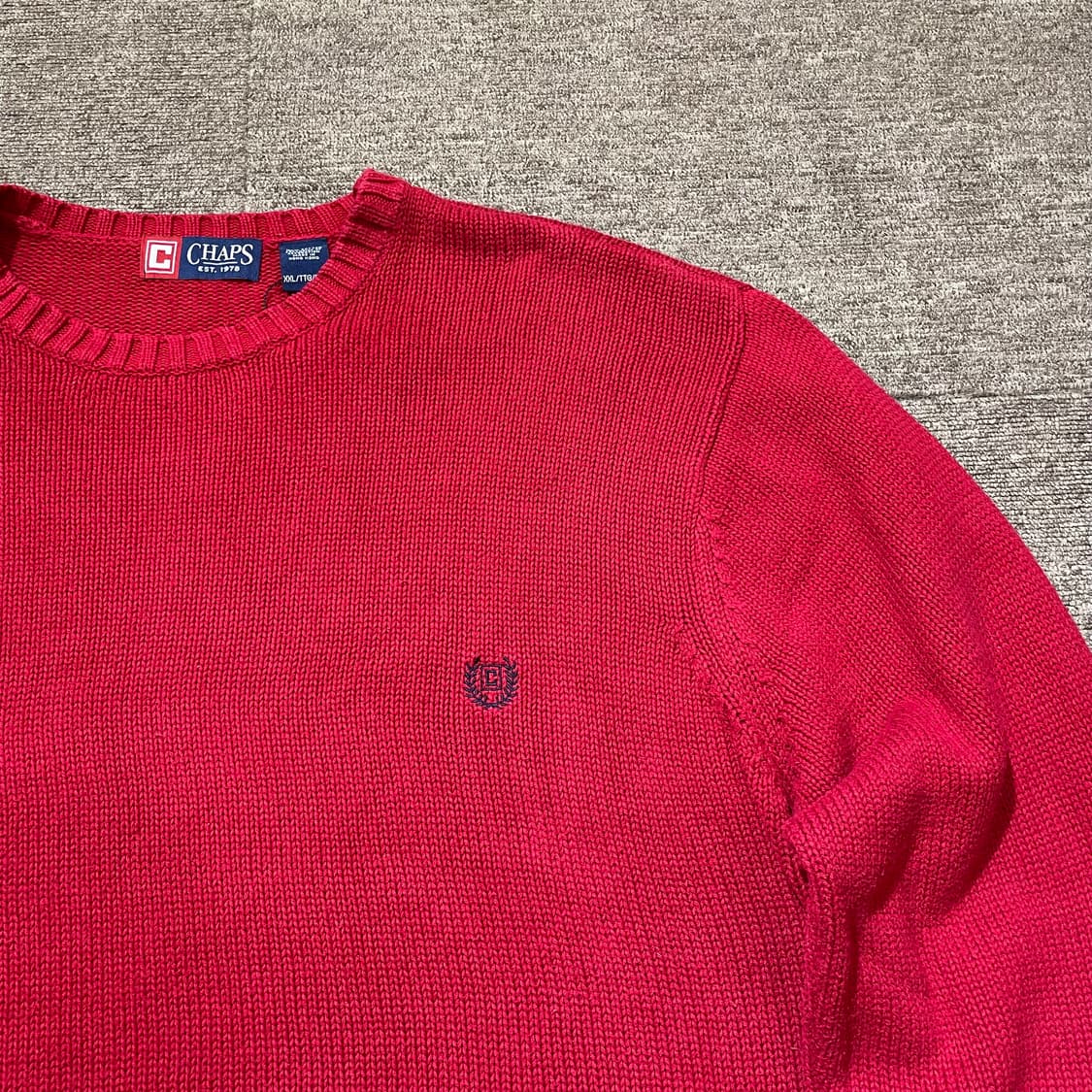 (2XL) CHAPS 챕스 크루넥 니트 상품이미지3