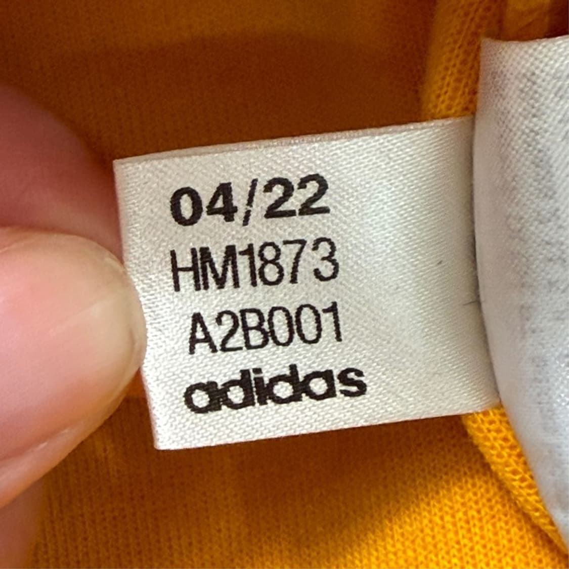 아디다스 오리지널스 뉴클래식 트레포일 후드 티셔츠 옐로우 S 상품이미지7