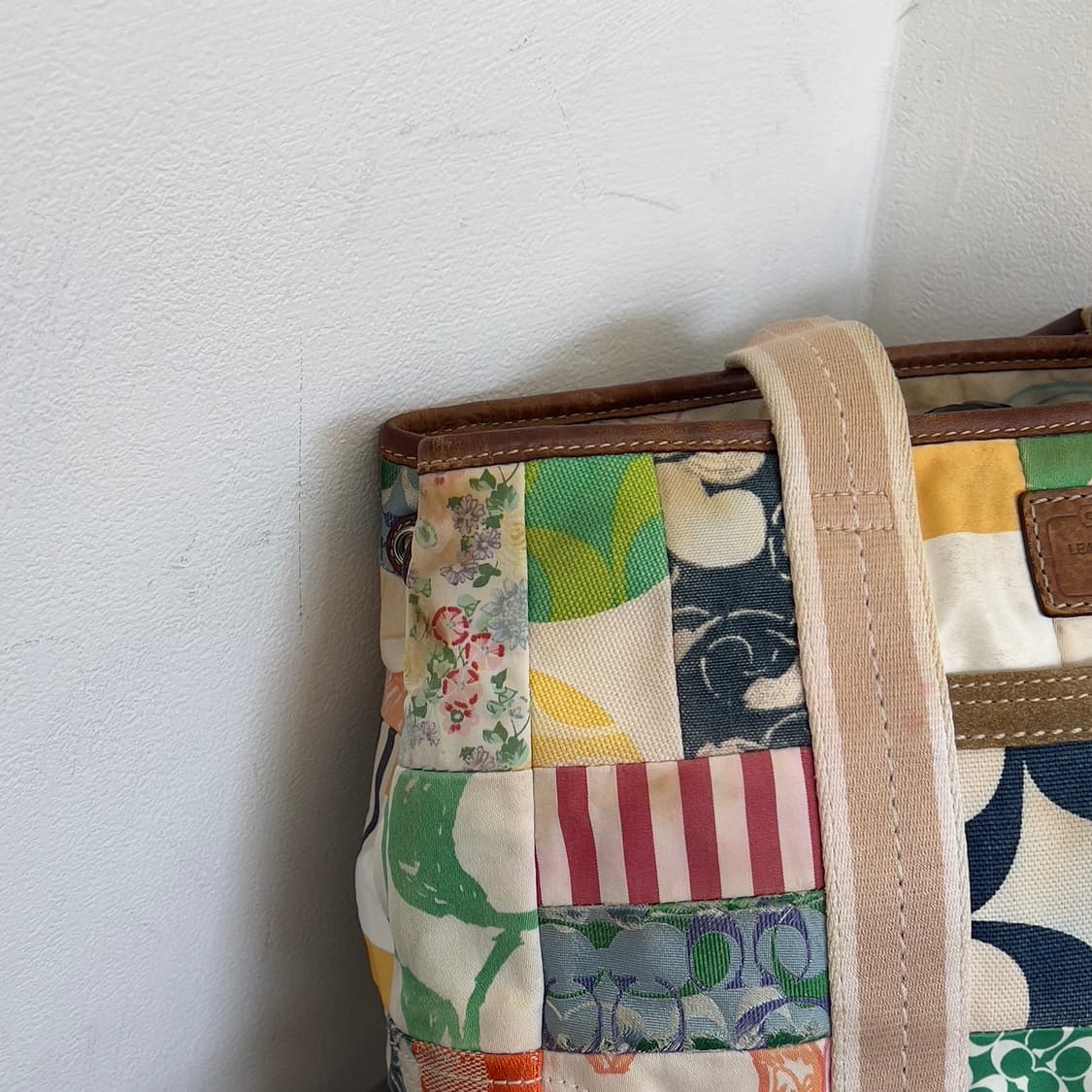 Coach patchwork tote bag 상품이미지7