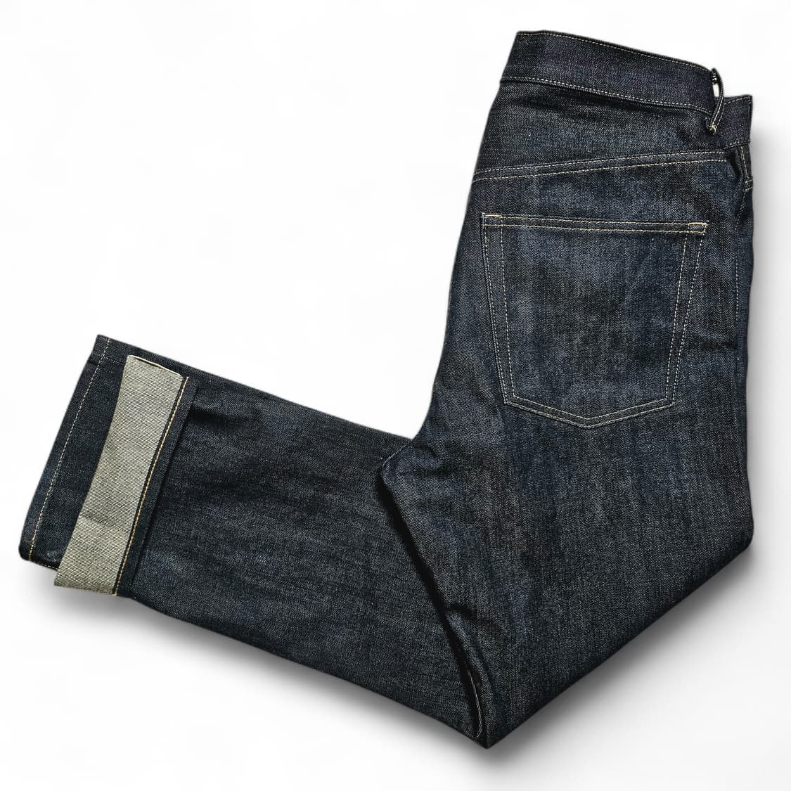 [33][유니클로 U] 르메르 셀비지 레귤러 피트 진 상품이미지3