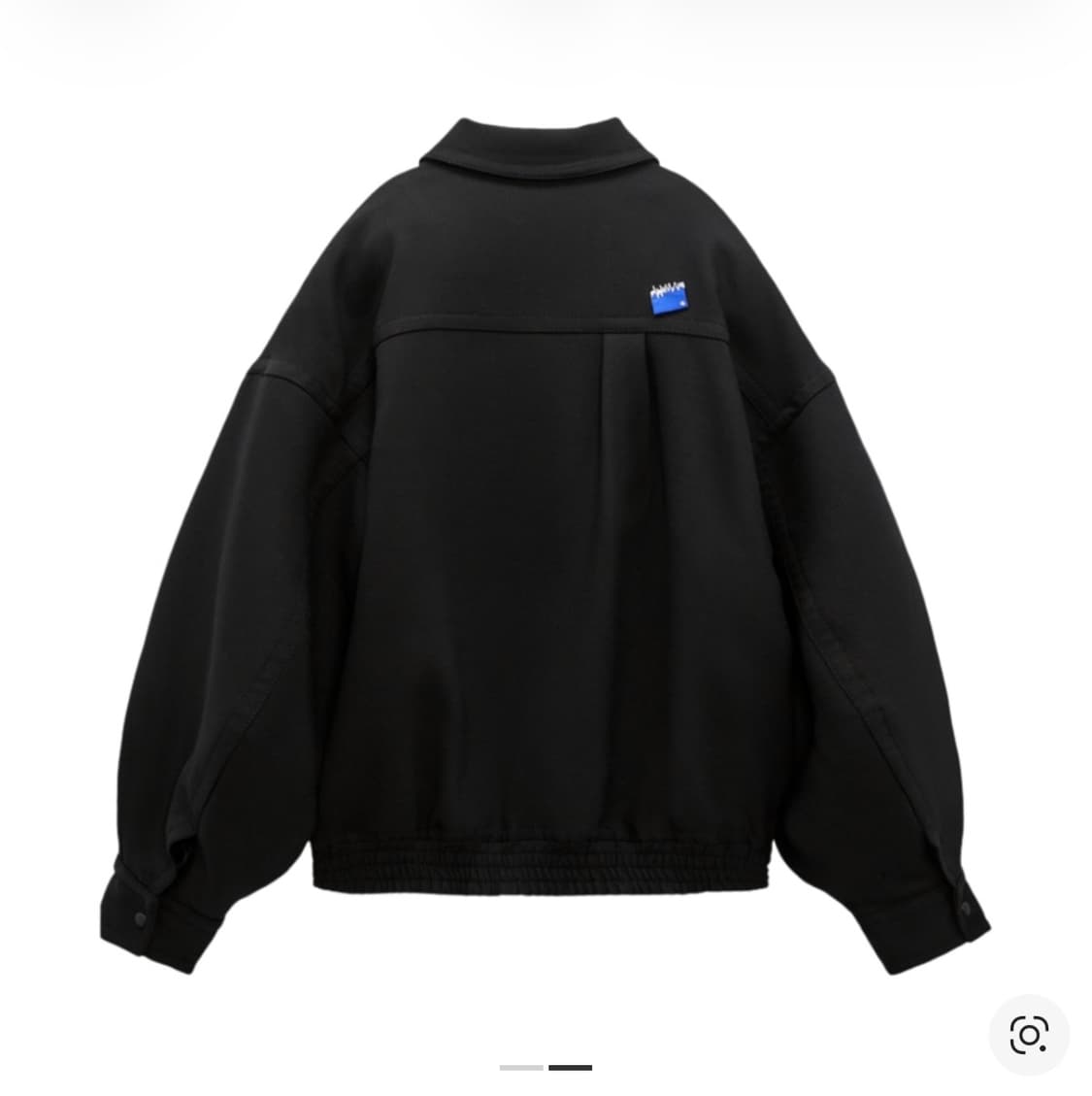 자라 x 아더에러 오버사이즈 칼라 봄버 자켓 블랙 xs 상품이미지2