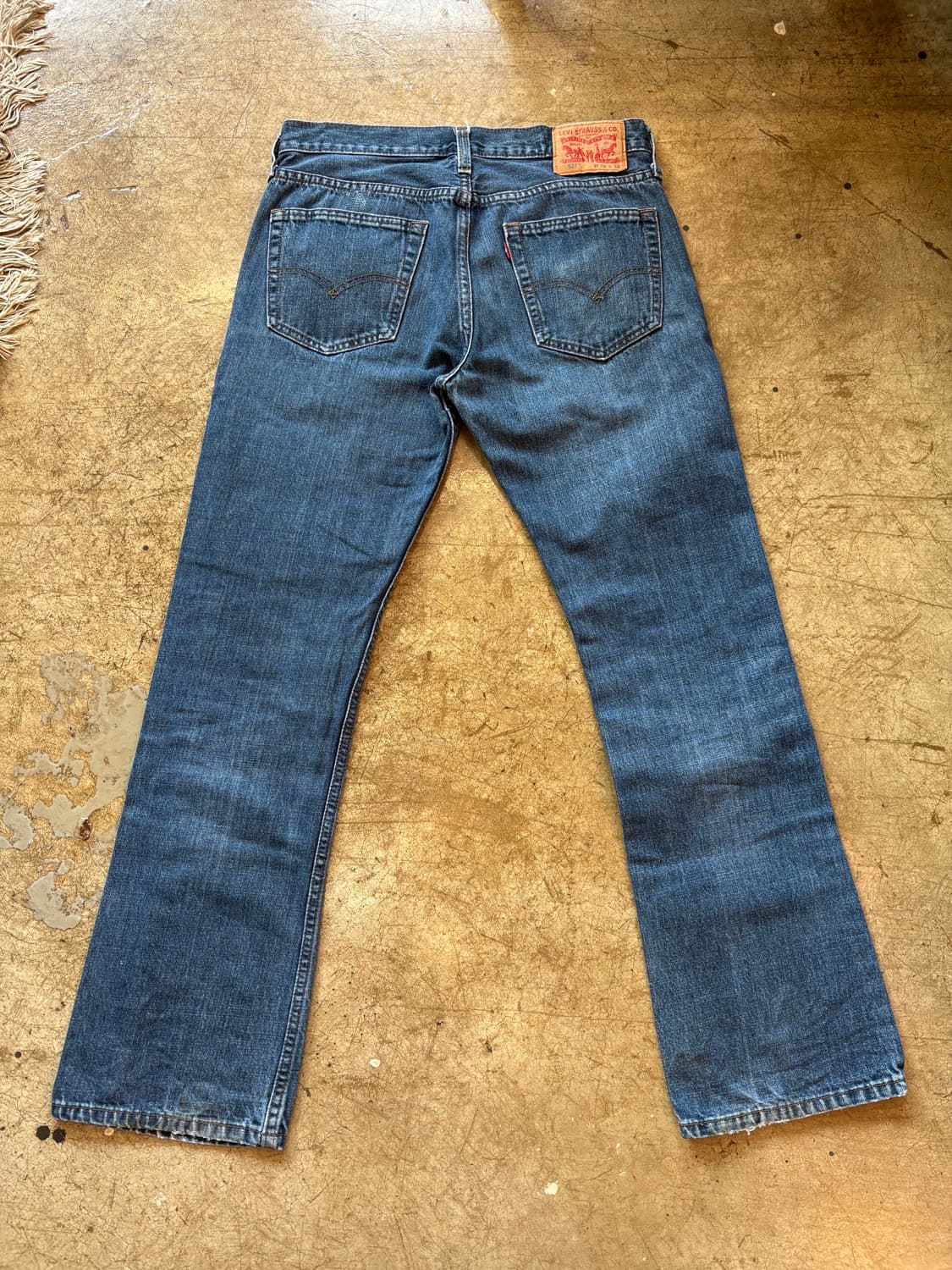 리바이스 527 부츠컷 진청 데님 상품이미지4