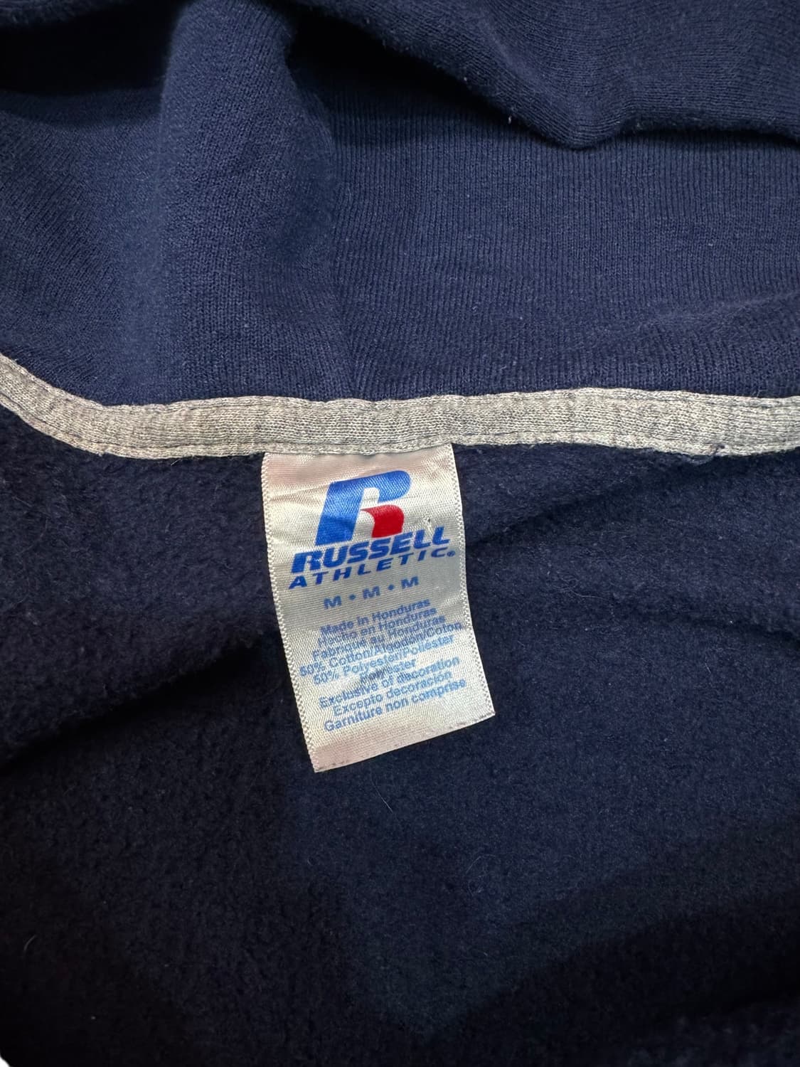 러셀 빈티지 스웻 후드 집업 (M)   상품이미지5