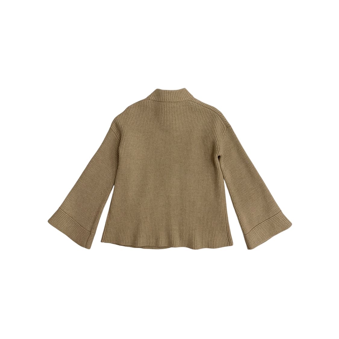 폴로 랄프로렌 여성 브라운 메리노 울 니트 케이프 가디건 S 상품이미지2