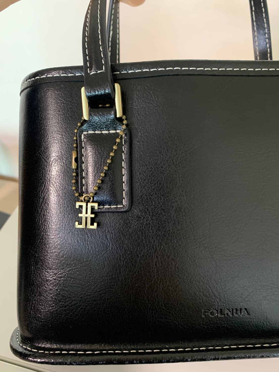 폴뉴아 미니 버로우백 블랙 상품이미지6