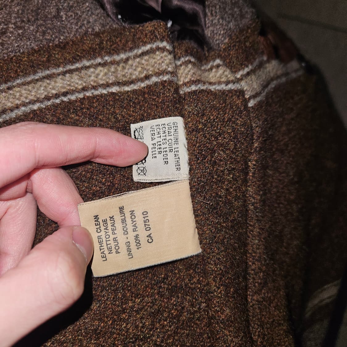 90s 조르지오 아르마니 더블 라이더스 자켓 42 상품이미지8