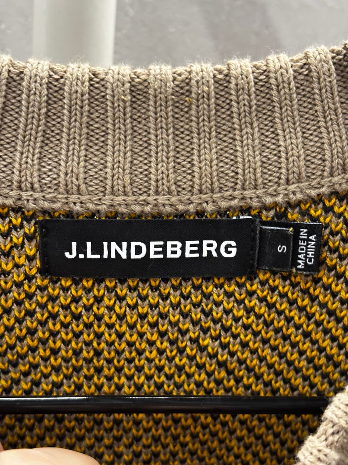 제이린드버그 타이투스 자카드 니트 S 상품이미지4