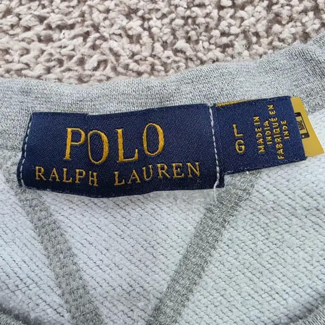 폴로 랄프로렌 맨투맨 L 회색 상품이미지8