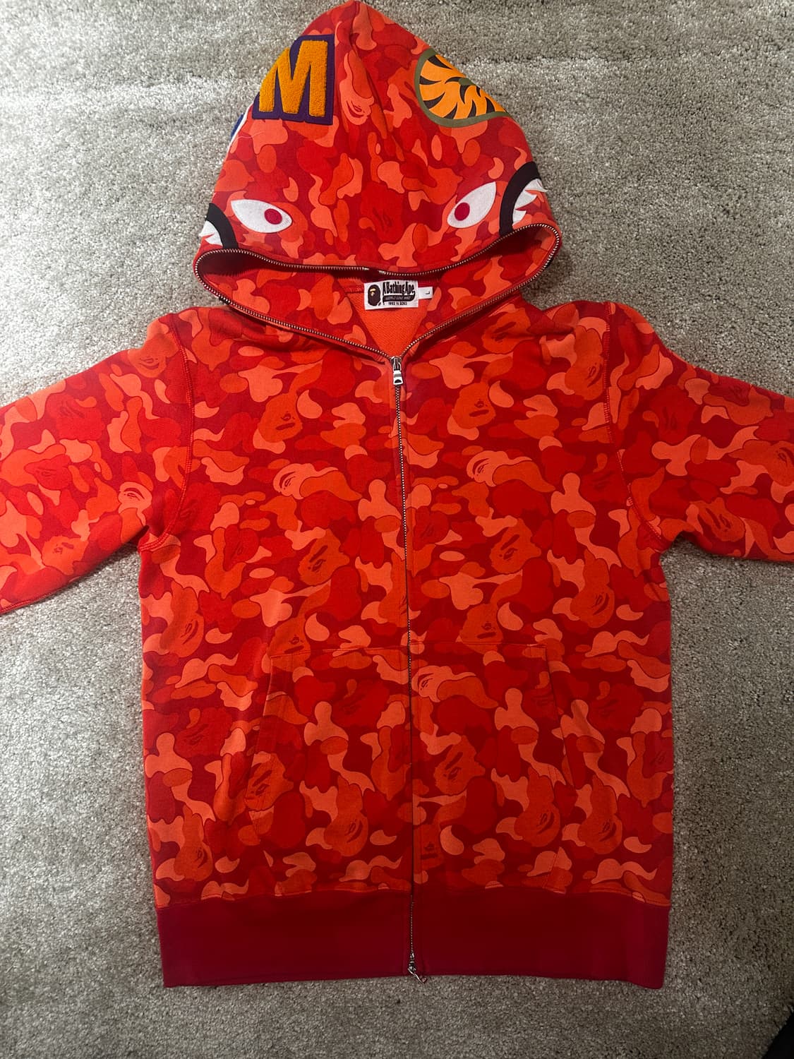 베이프 후드집업 상품이미지1