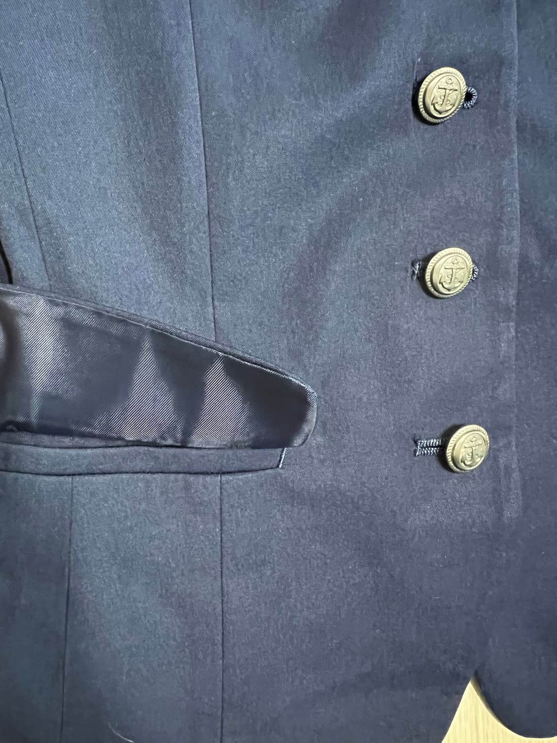 네이비 스즈야유니폼 여성 자켓 상품이미지5