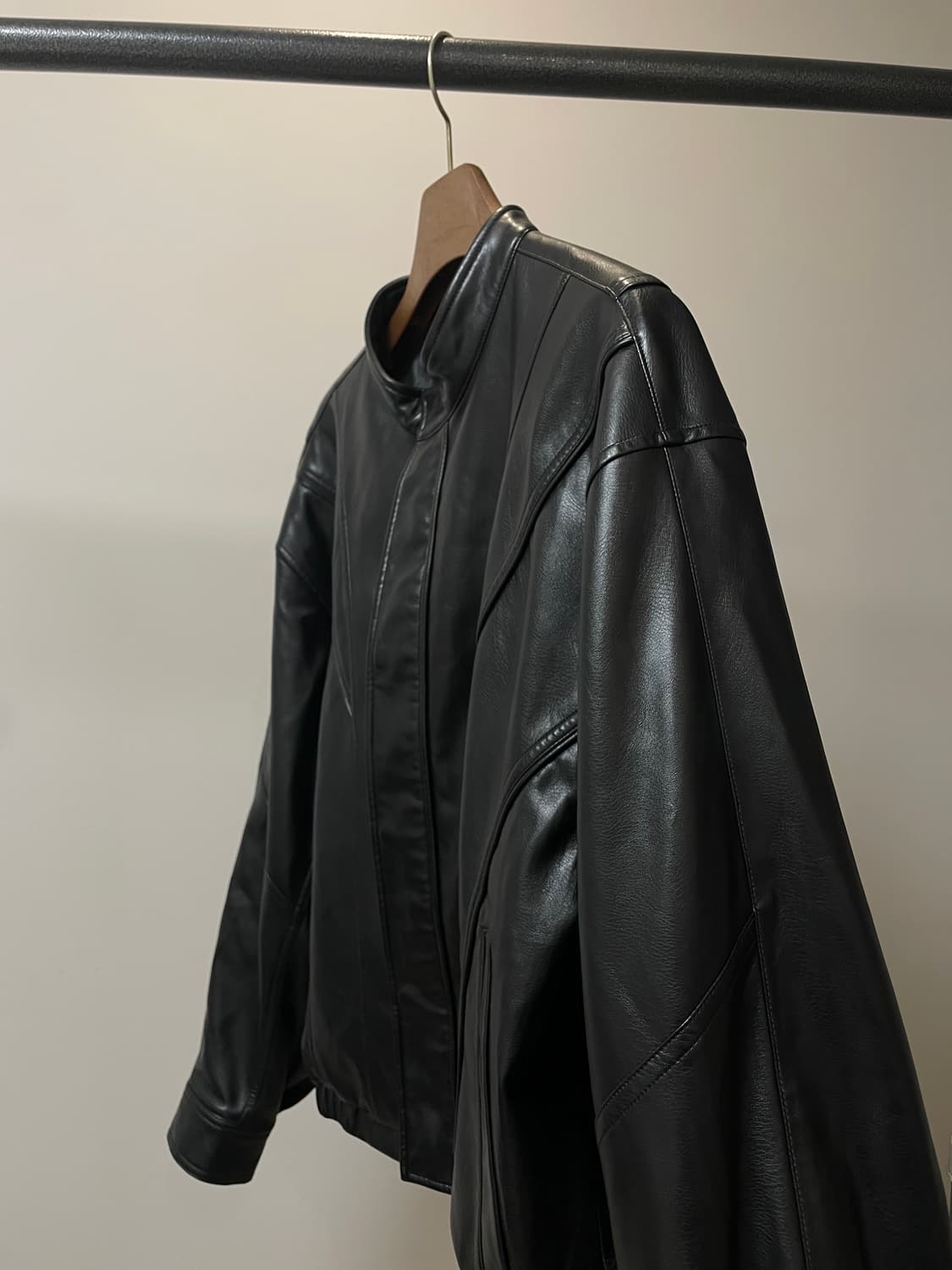 (L) 인사일런스 투웨이 디바이드 에코 레더 점퍼 상품이미지7