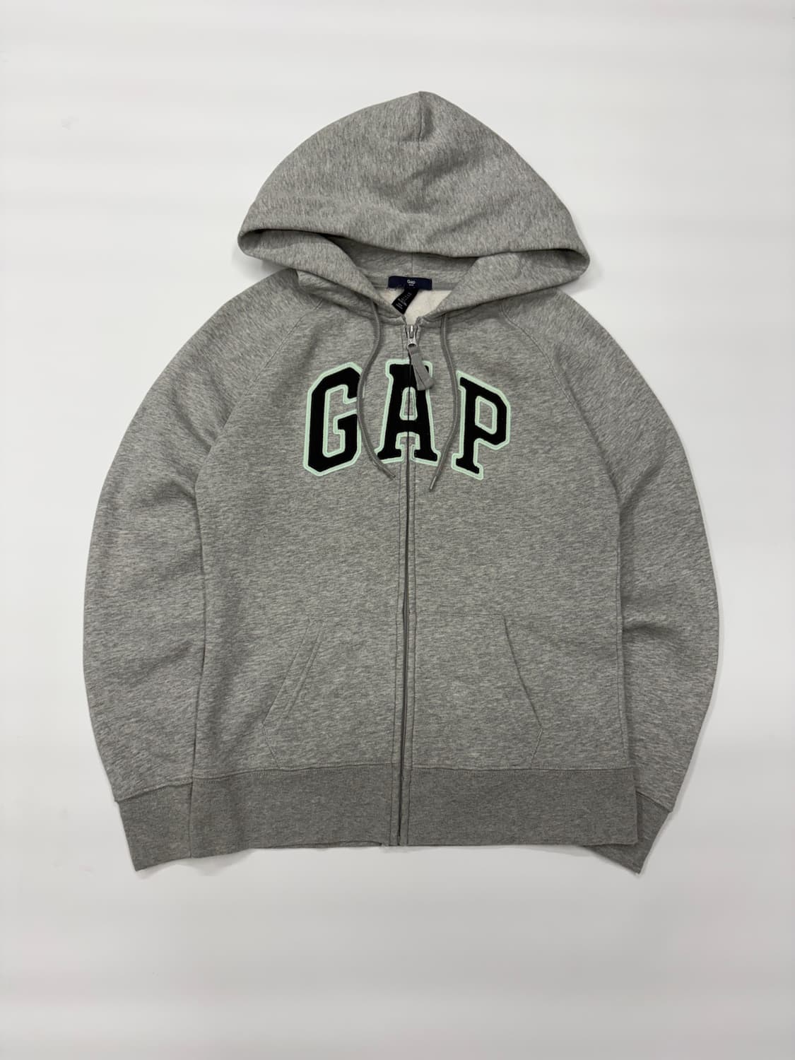 GAP 빈티지 갭 우먼스 그레이 후드 집업 상품이미지1