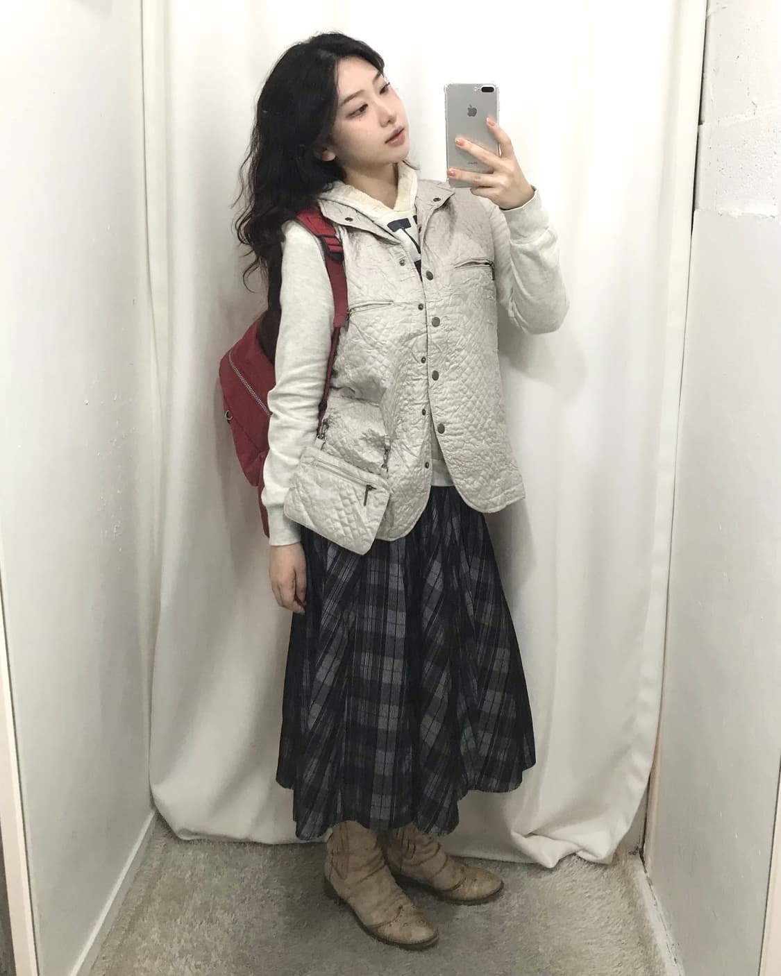 오트밀 후디 코디 세트 🤍 상품이미지2