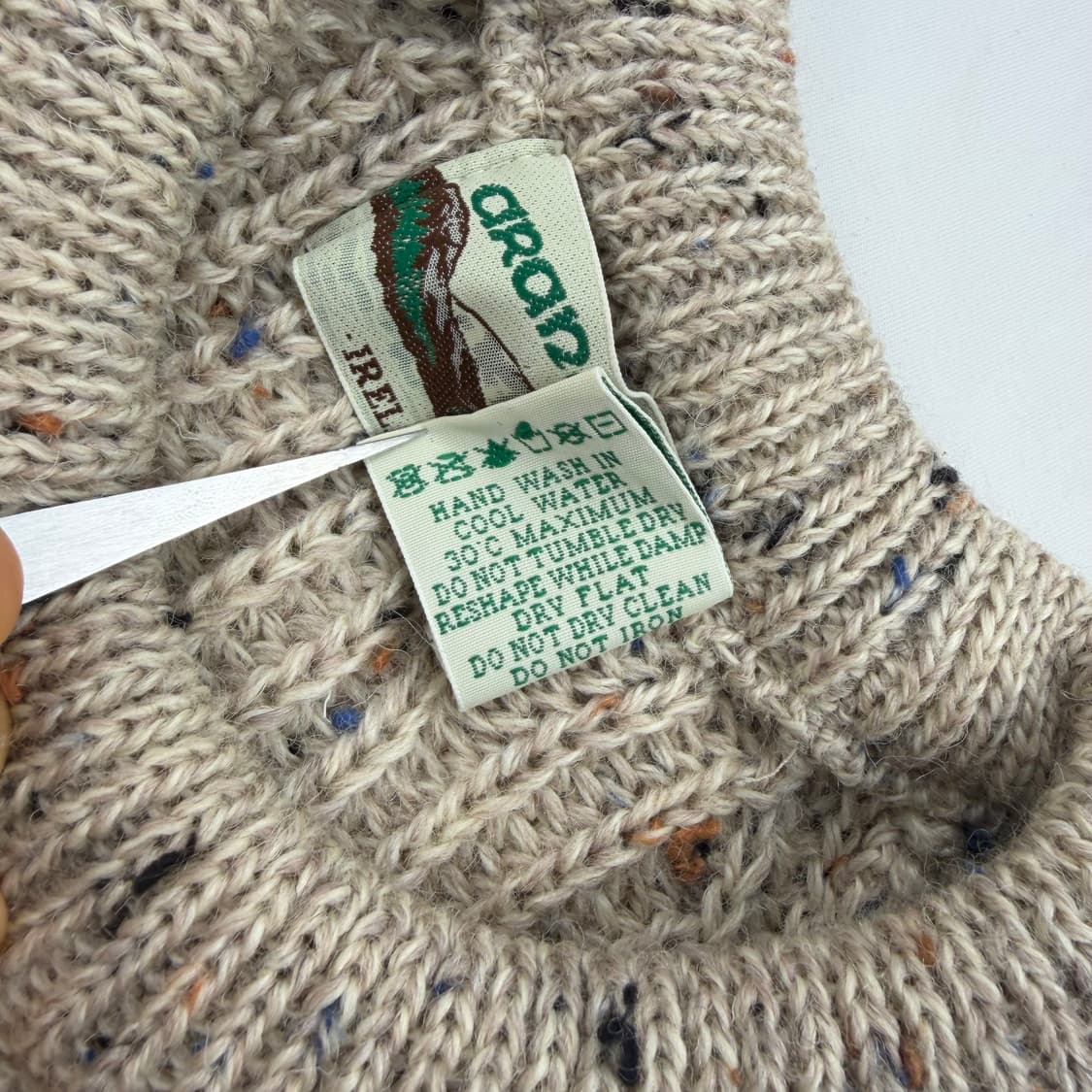 아란크래프트 헤비울 니트 스웨터 상품이미지6