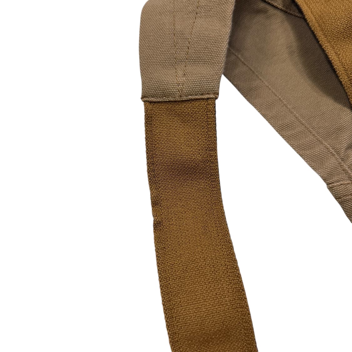 칼하트 빈티지 오버롤 BIB 멜빵바지 브라운 32X32 상품이미지7