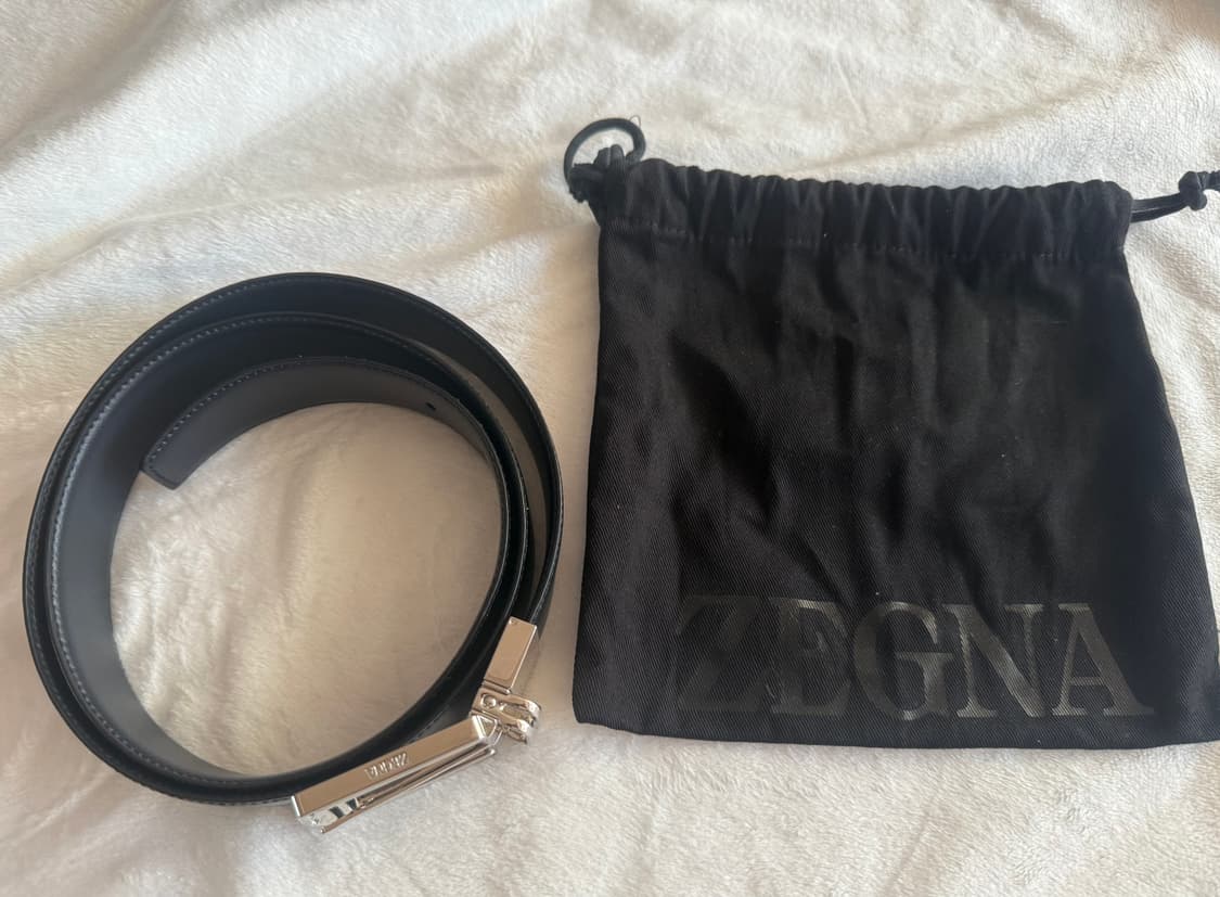 제냐 리버시블 레더벨트 상품이미지1