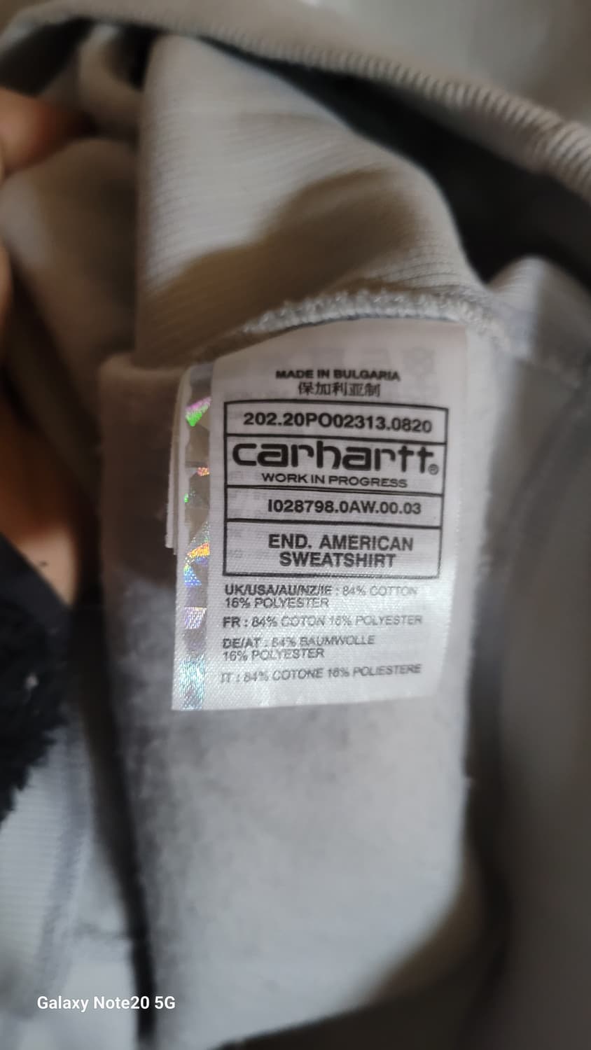 칼하트 맨투맨 상품이미지4