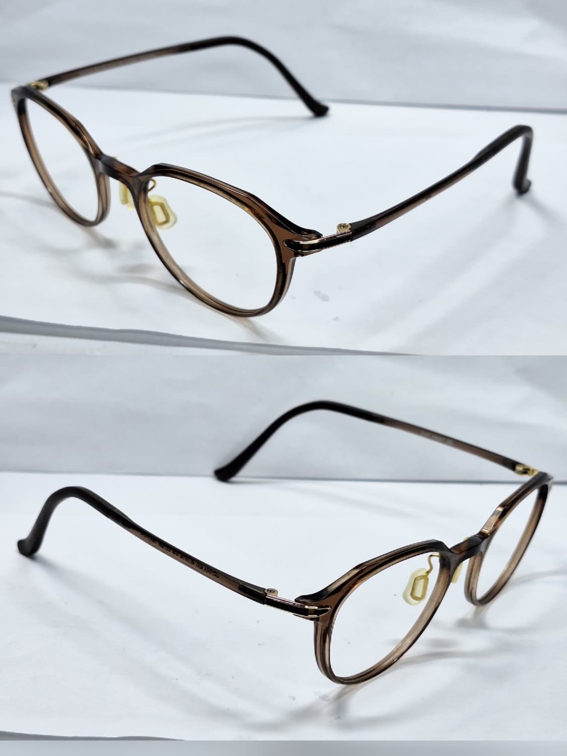 Joff SMART ZJ221012 브라운 초경량 보스턴 뿔테 안경테 상품이미지7